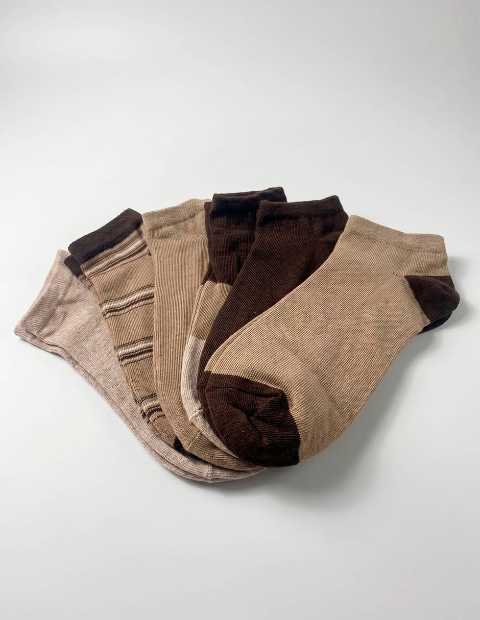 Set de tín para hombre 6 pares