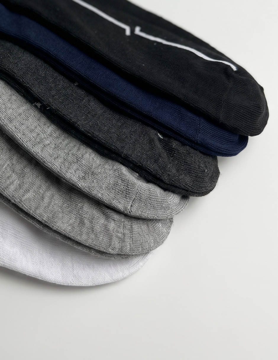 Set de tín Weekend para hombre 6 pares