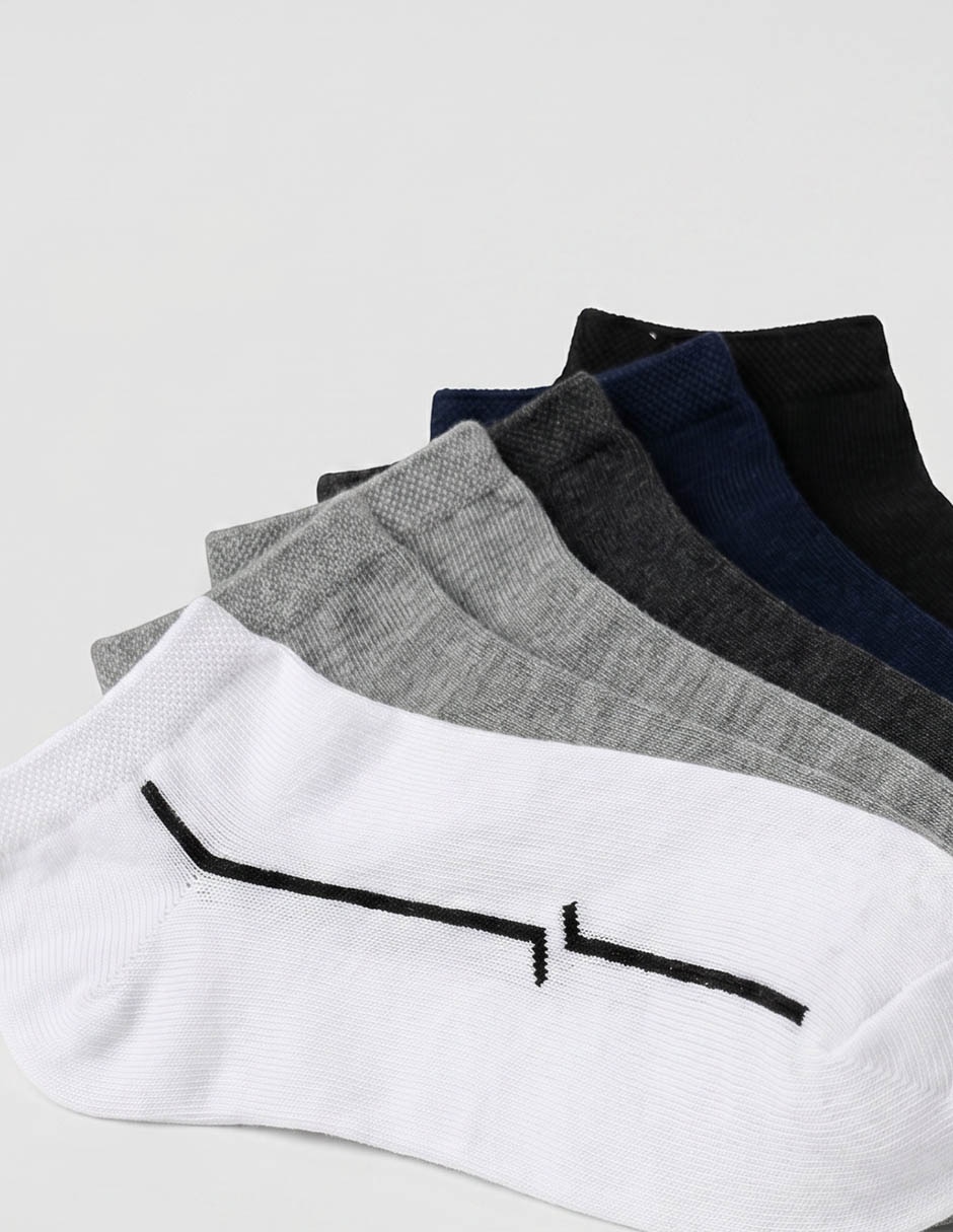 Set de tín Weekend para hombre 6 pares