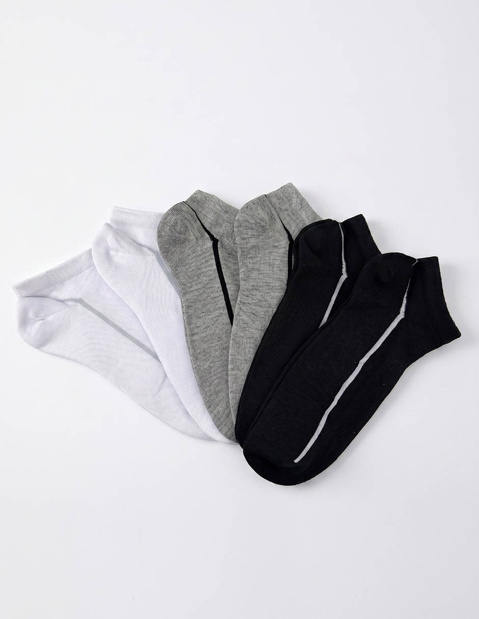 Set de tín Weekend para hombre 6 pares