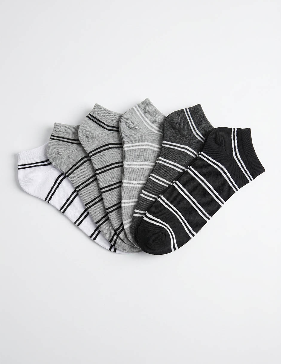 Set de tín para hombre 6 pares Set de tín para hombre 6 pares