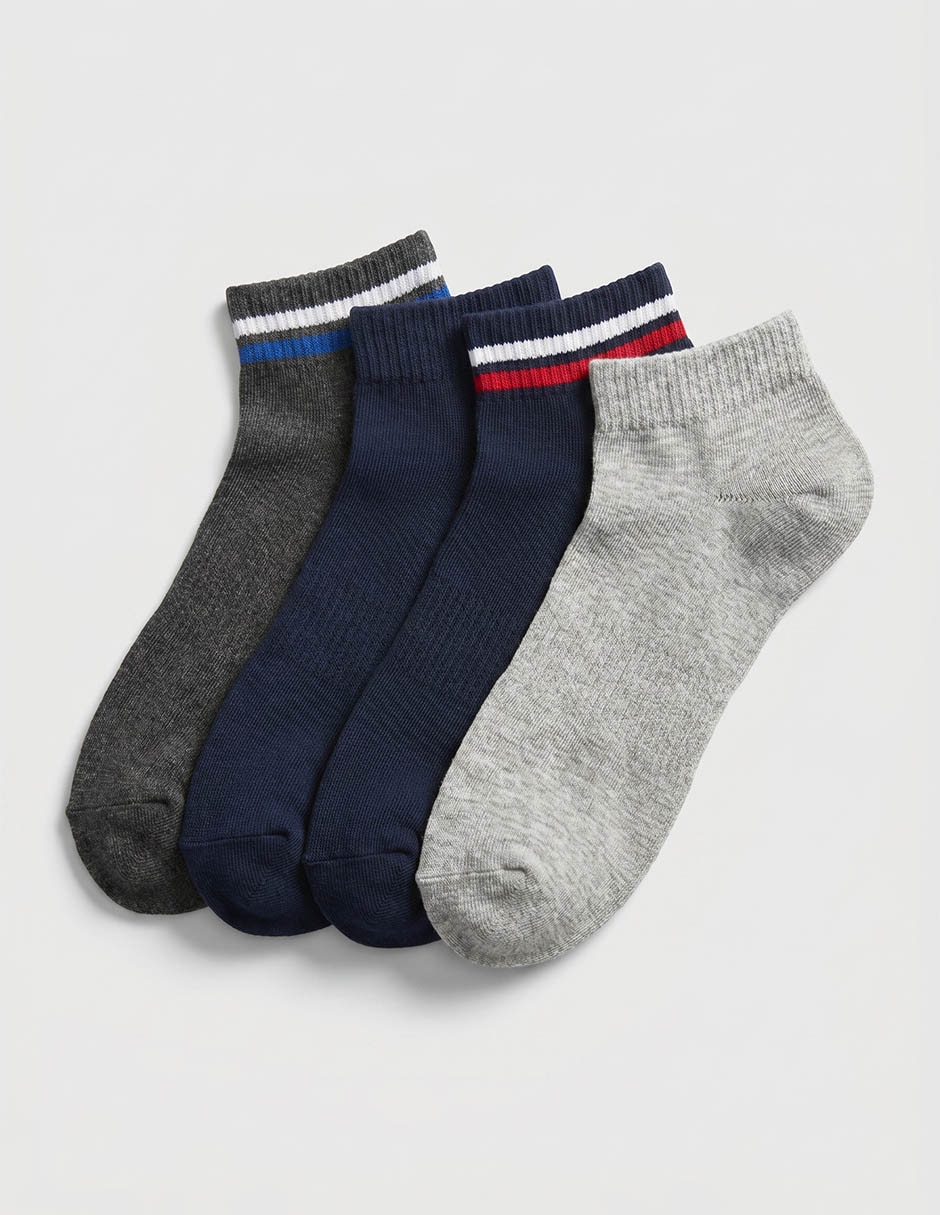 Set de tín para hombre 4 pares Set de tín para hombre 4 pares