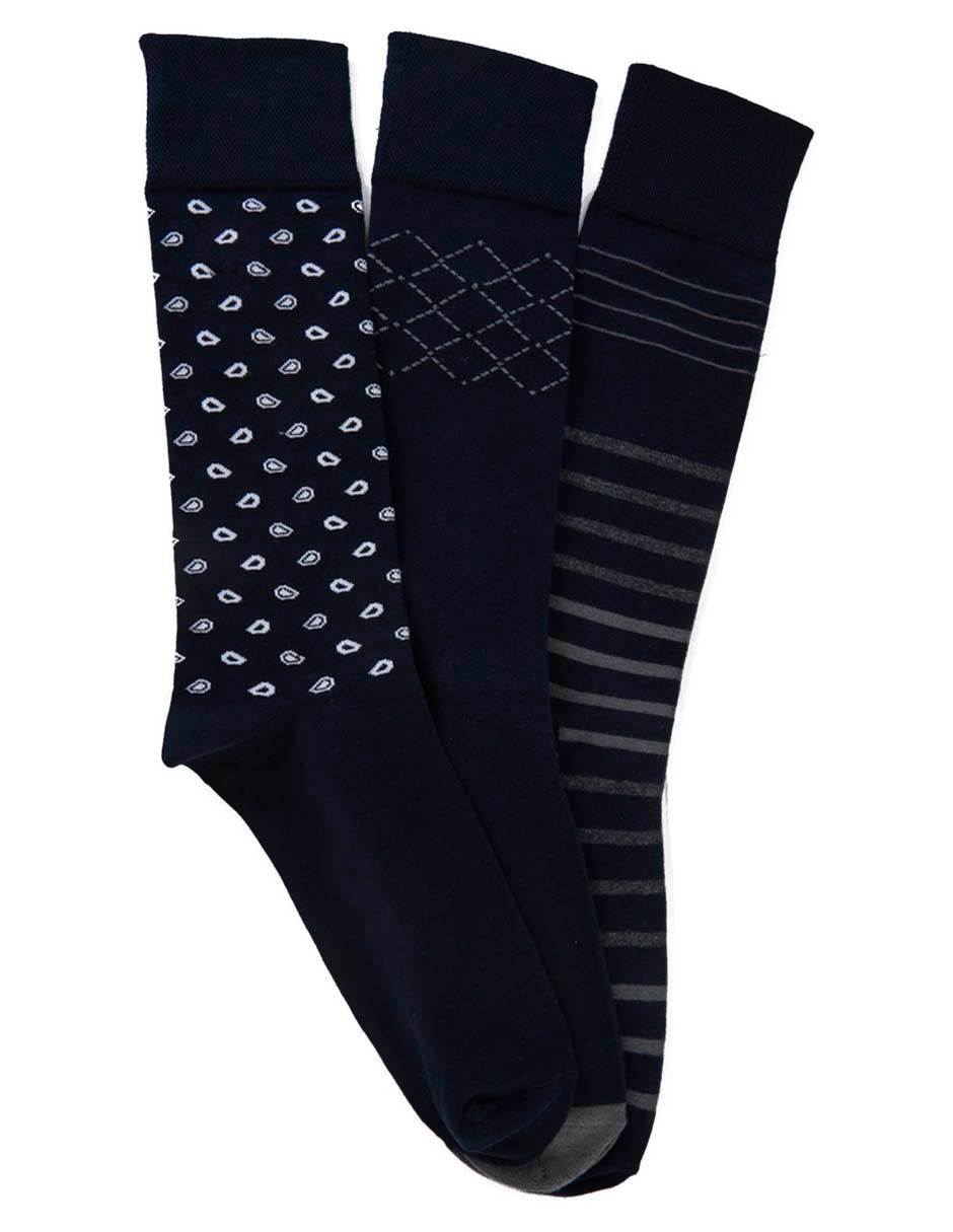 Calceta Hombre 3 pares Calceta Hombre 3 pares