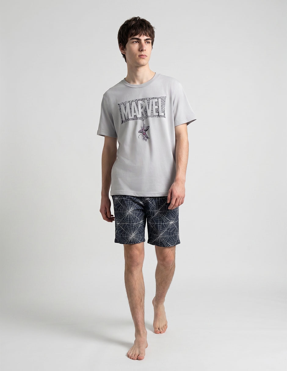 Conjunto pijama disney dtr spider-man para hombre