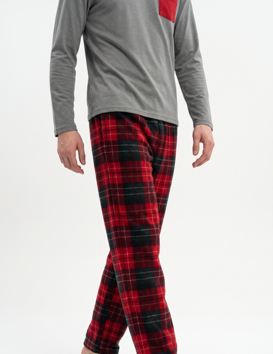 Conjunto pijama Santa Claus para hombre 3