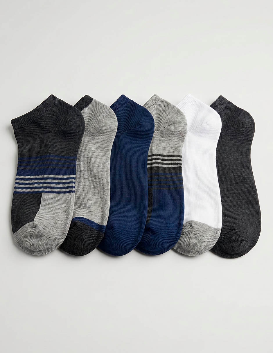 Tines de algodón Hombre 6 pares