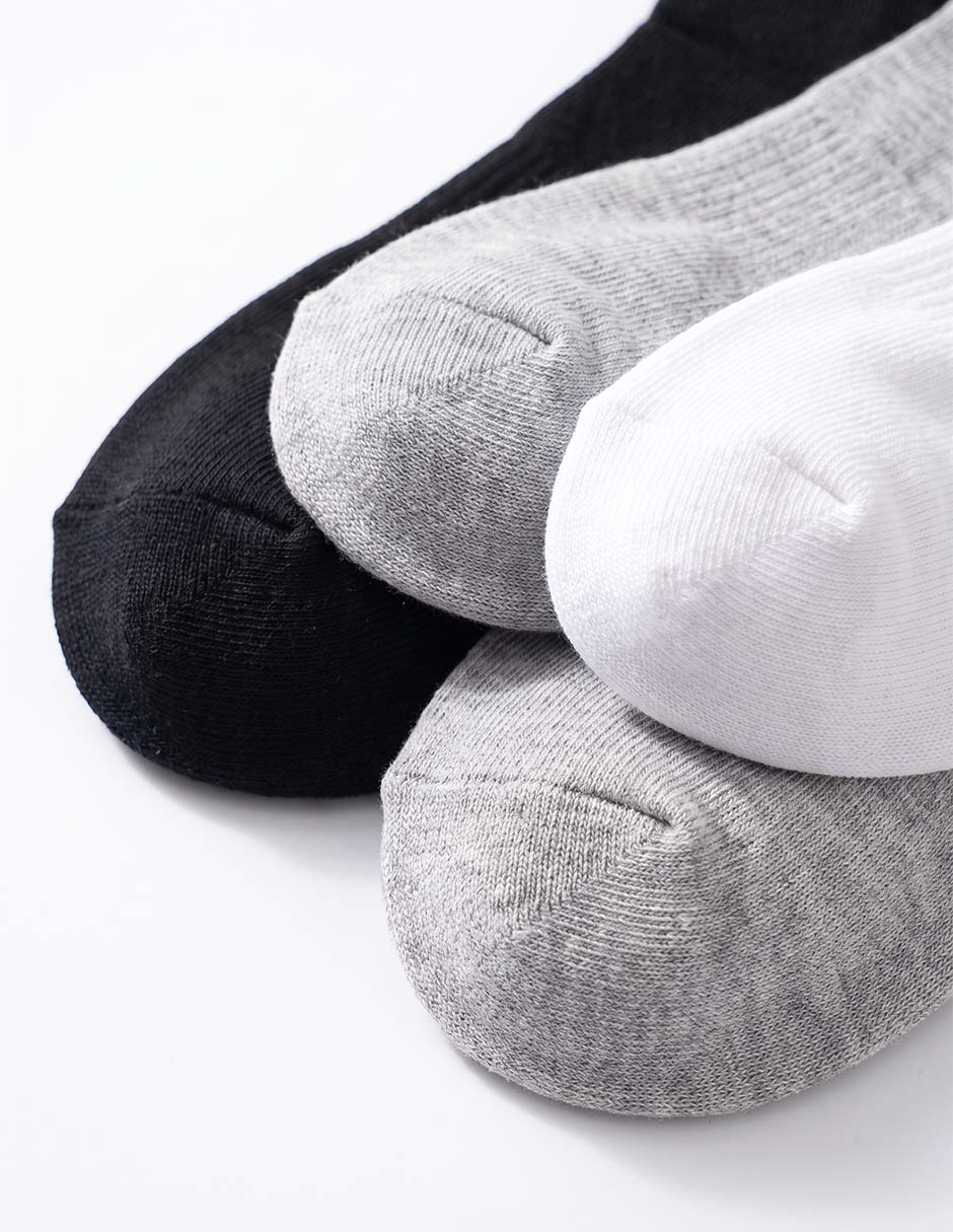 Calcetín de algodón y spandex para hombre 6 pares 3