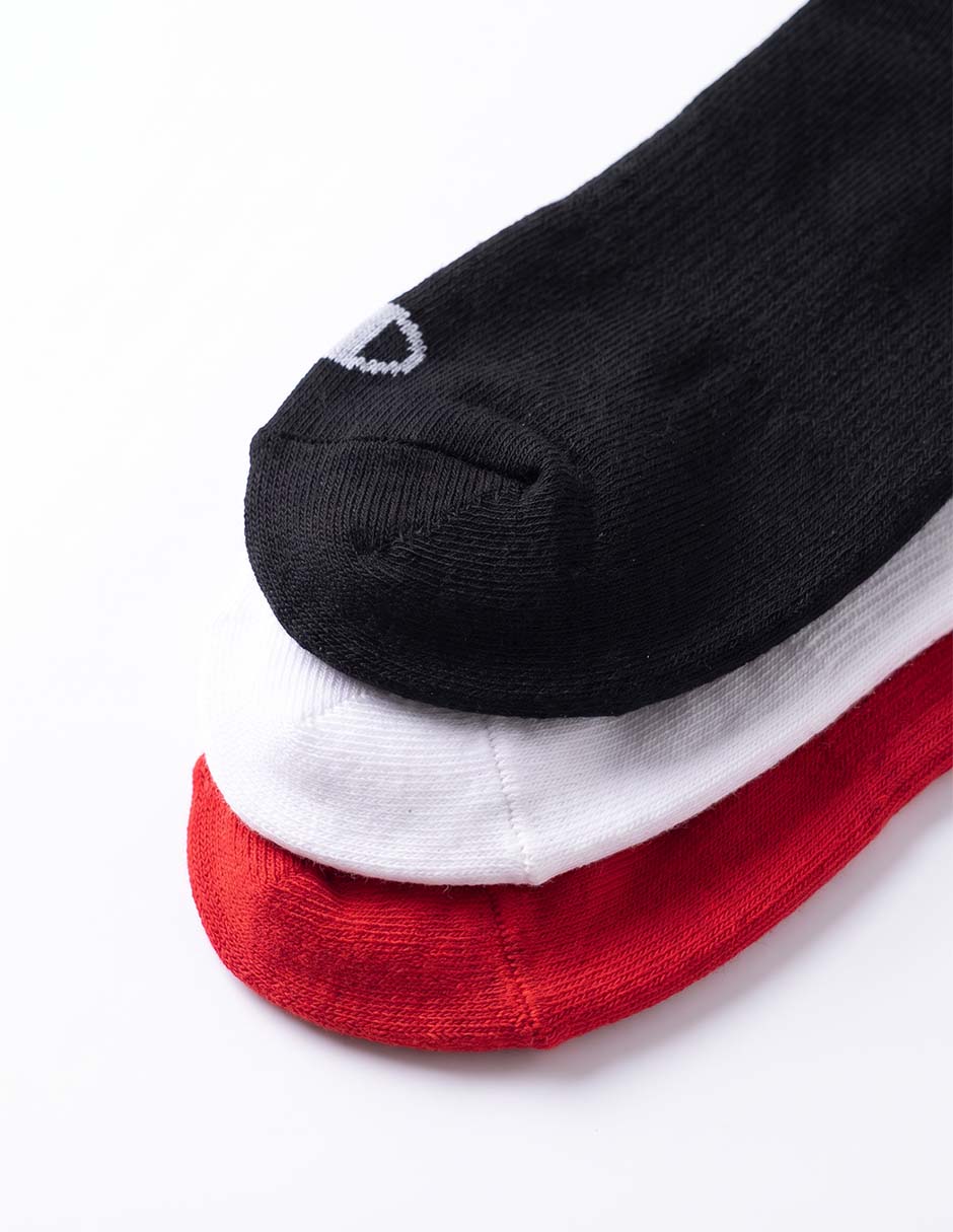 Calcetín de algodón y spandex para hombre 3 pares 3