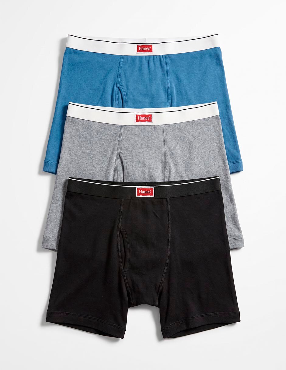 Bóxer legends de algodón para hombre 3 piezas Bóxer legends de algodón para hombre 3 piezas