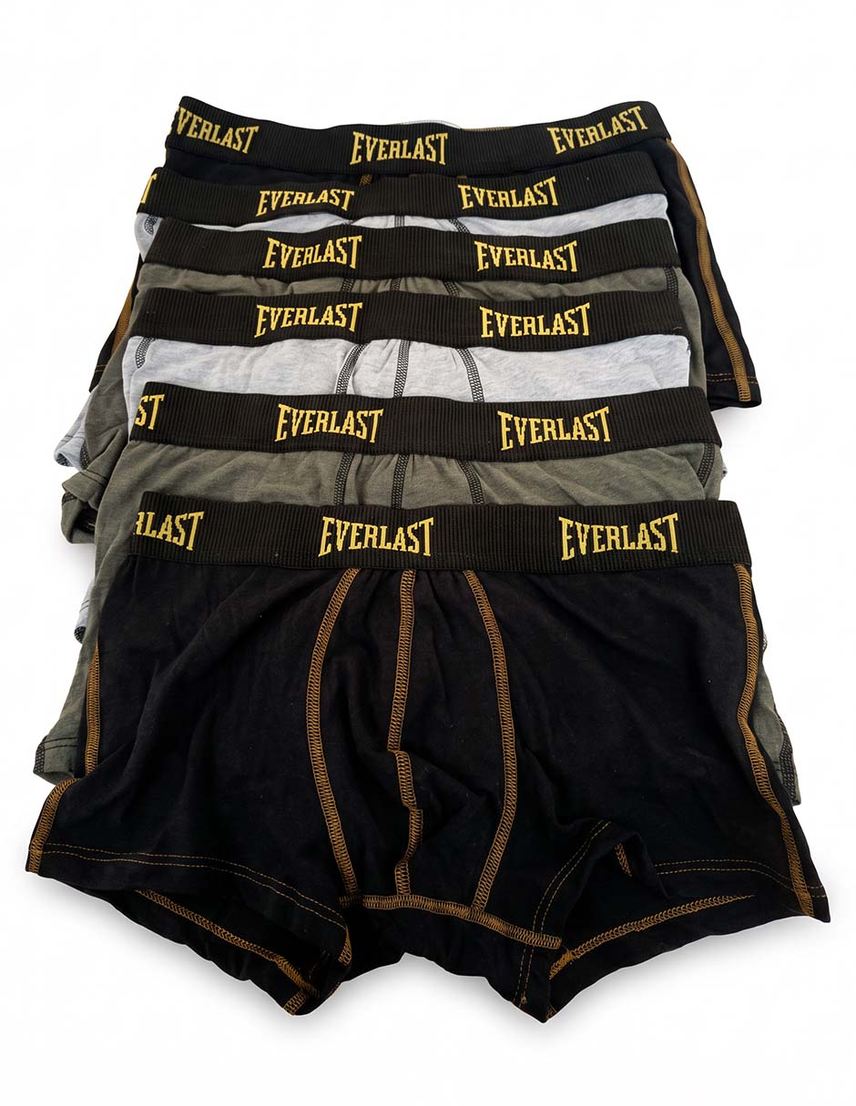Set bóxer trunk para hombre 6 piezas